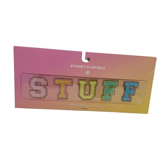 Stoney Clover Lane For Target Multicolor Sticker Patches STUFF Five Patches NEW - Picture 3 of 8